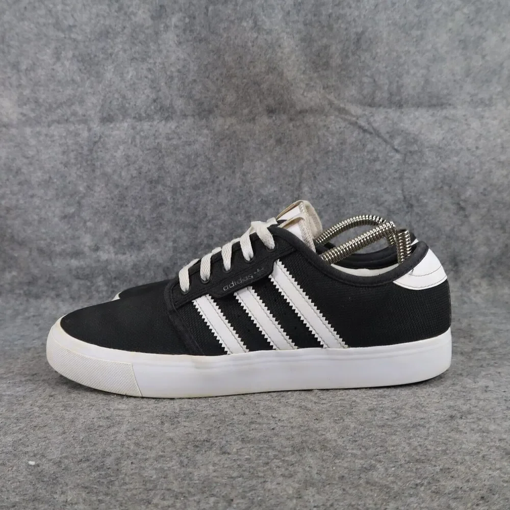 Adidas Shoes Mens 6.5 Sneaker Lifestyle Trainers Skate Casual Active Black White